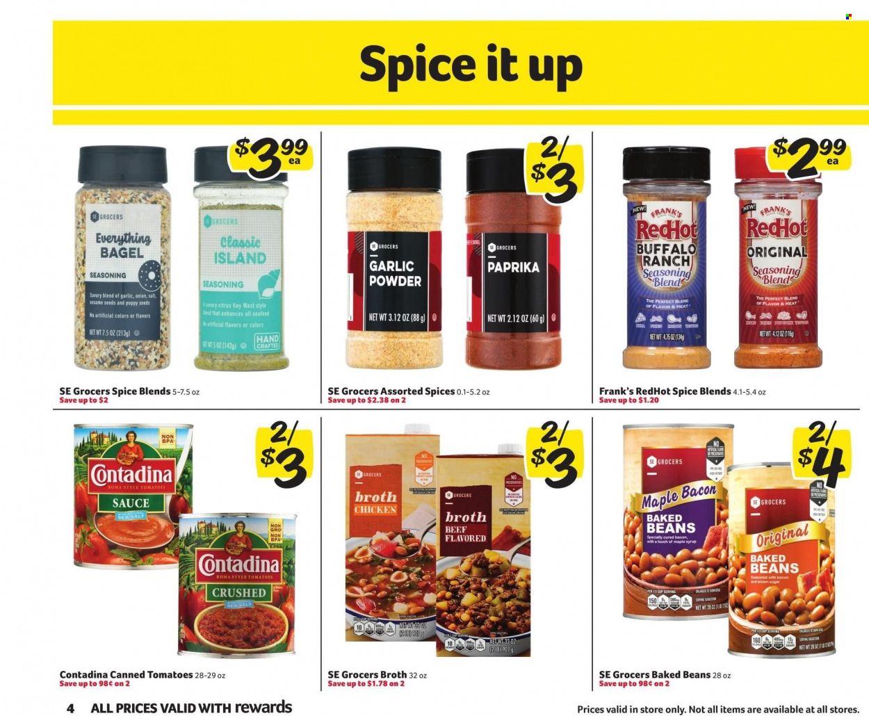 Winn Dixie ad - 03/16/2022 - 03/29/2022. Page 4
