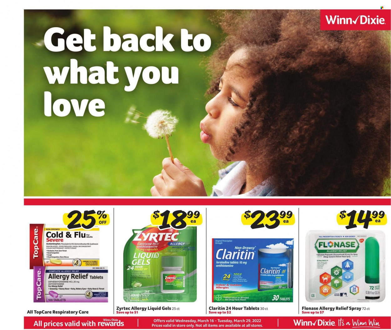 Winn Dixie ad - 03/16/2022 - 03/29/2022. Page 8