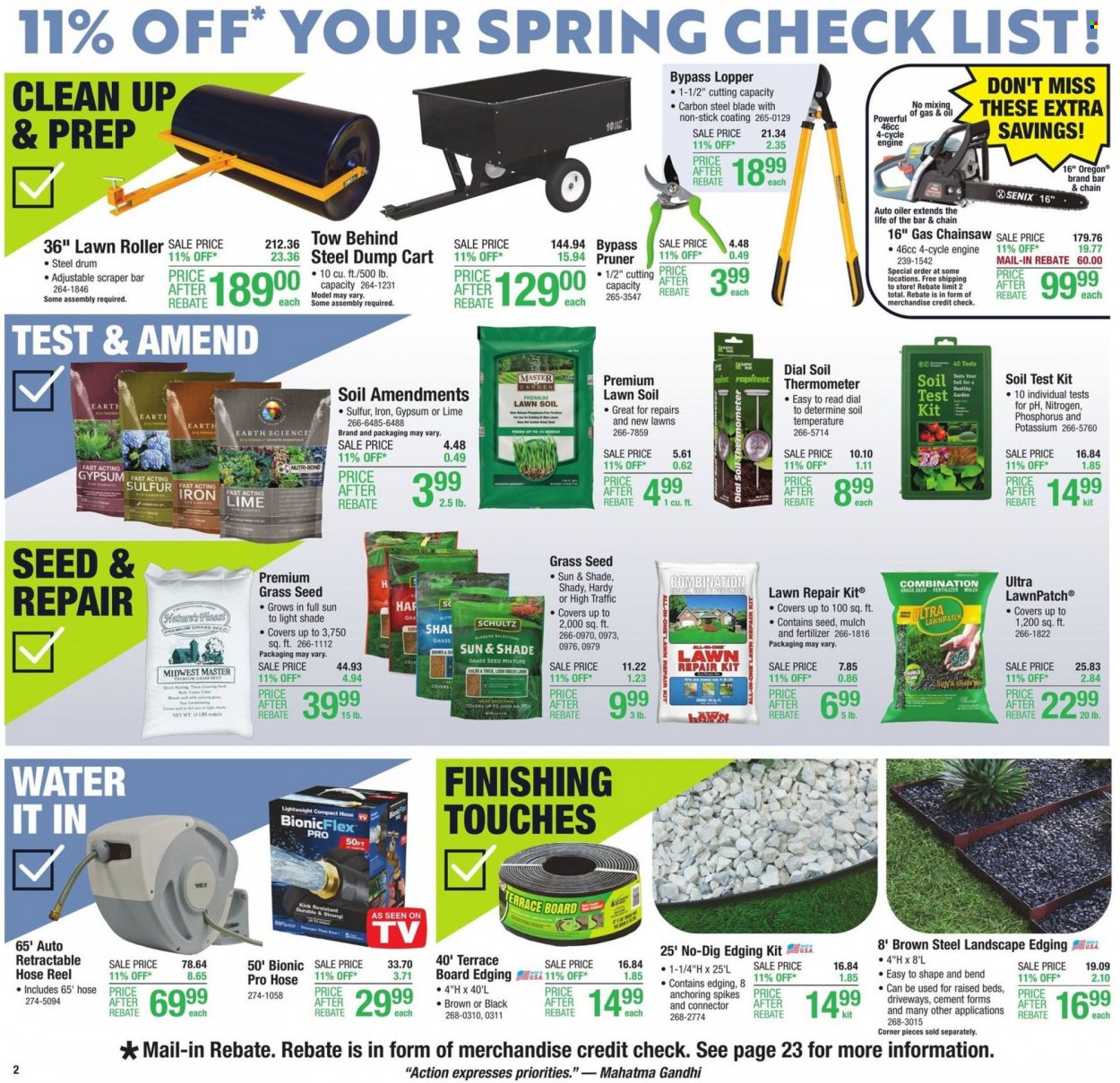 Menards ad - 03/17/2022 - 03/26/2022. Page 2