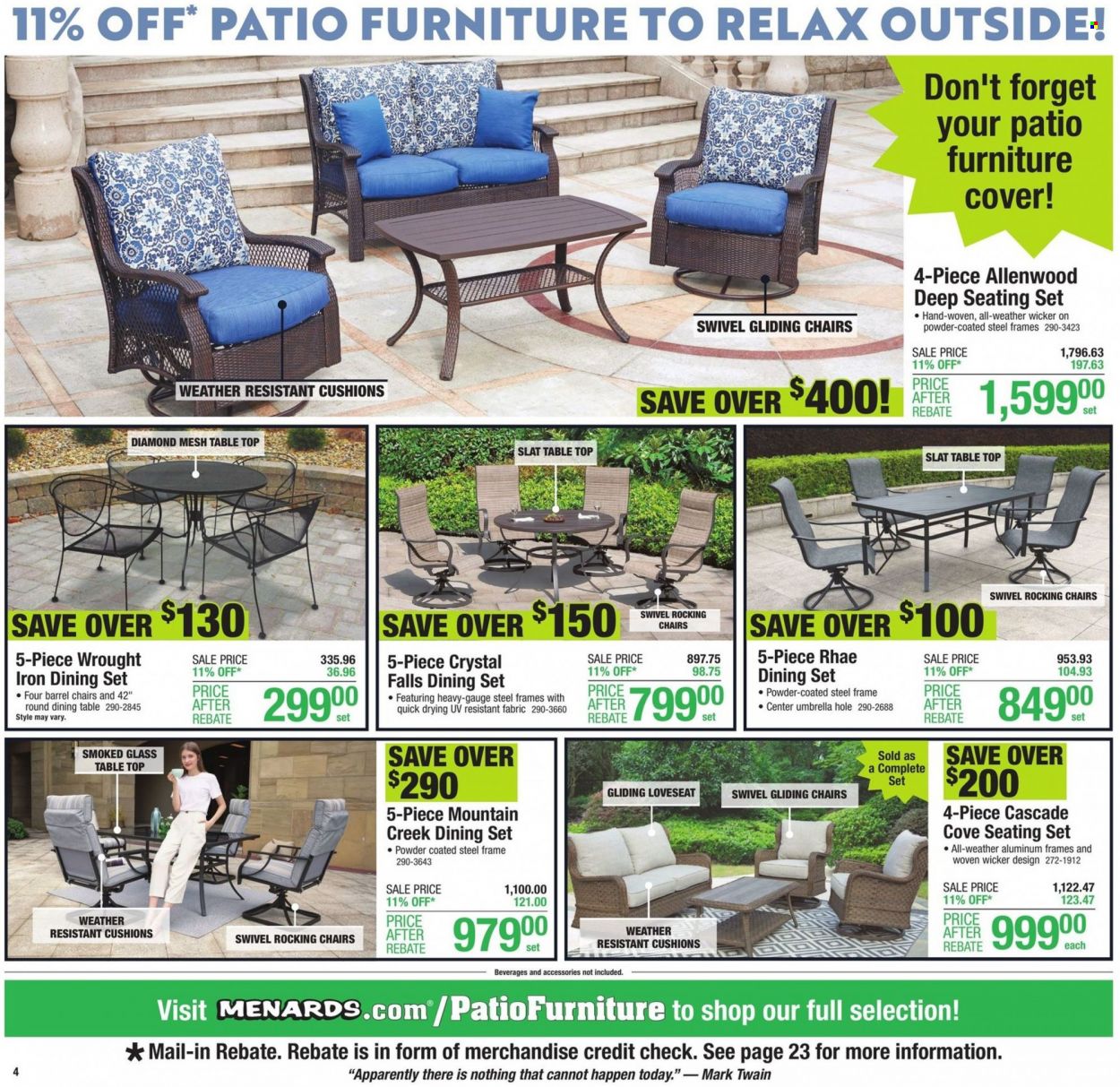 Menards ad - 03/17/2022 - 03/26/2022. Page 4