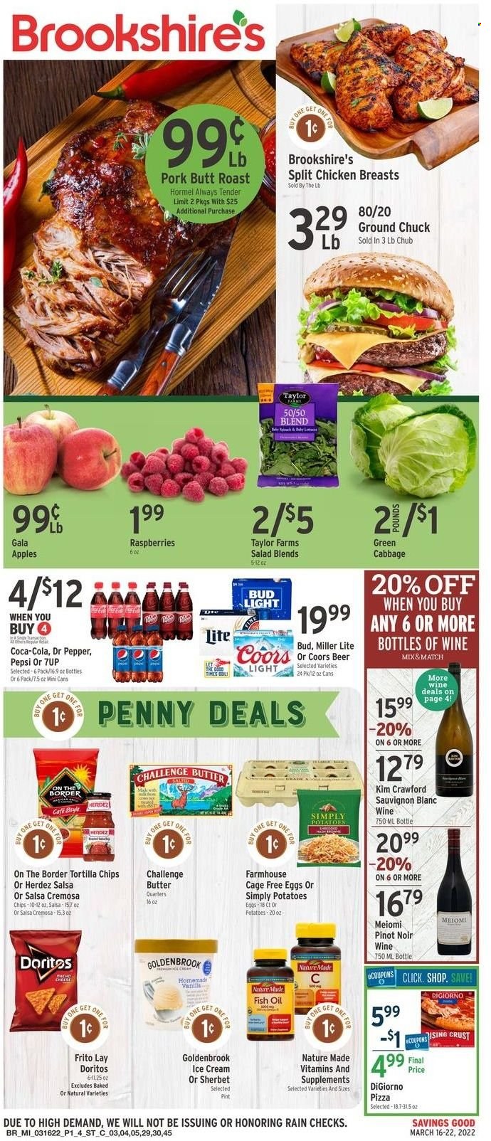Brookshires ad - 03/16/2022 - 03/22/2022. Page 1