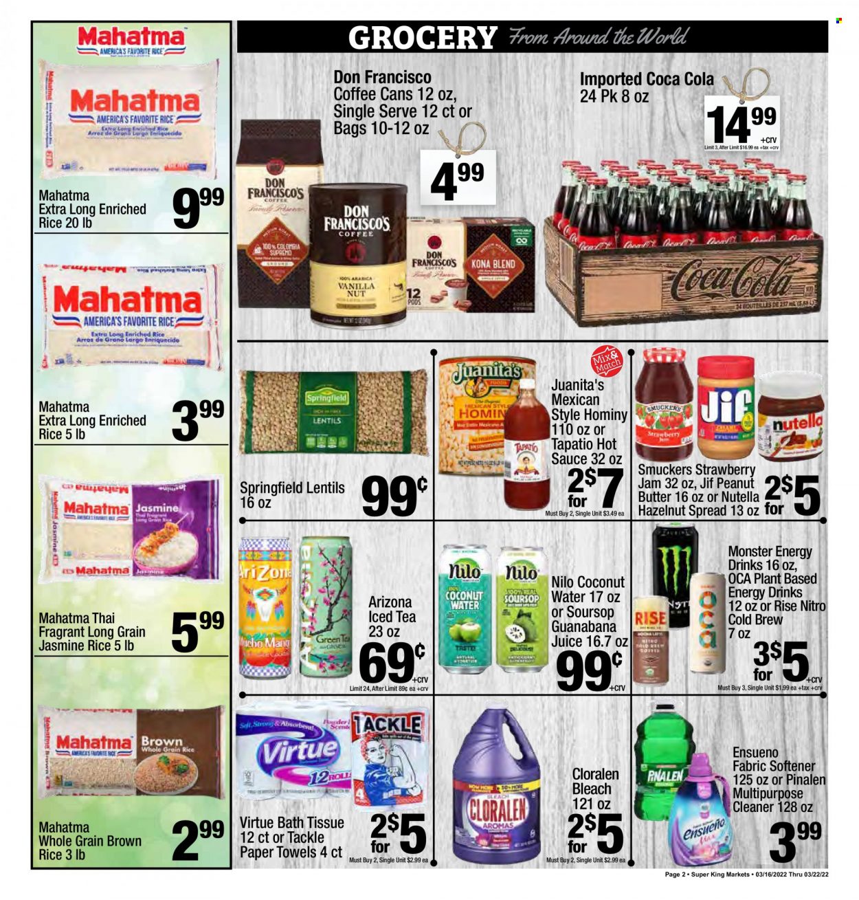 Super King Markets ad - 03/16/2022 - 03/22/2022. Page 2