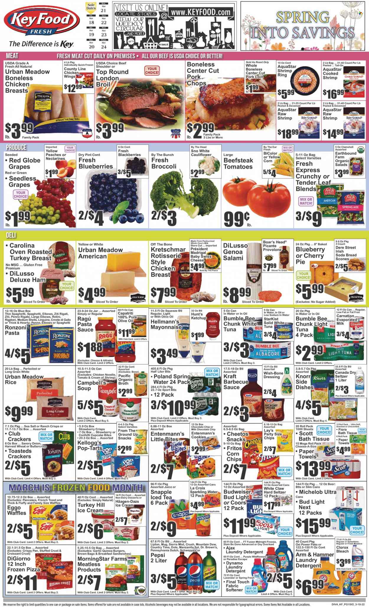 Key Food ad - 03/18/2022 - 03/24/2022. Page 1