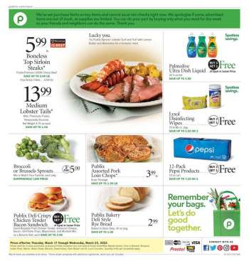 Publix Flyer - 03/17/2022 - 03/23/2022.