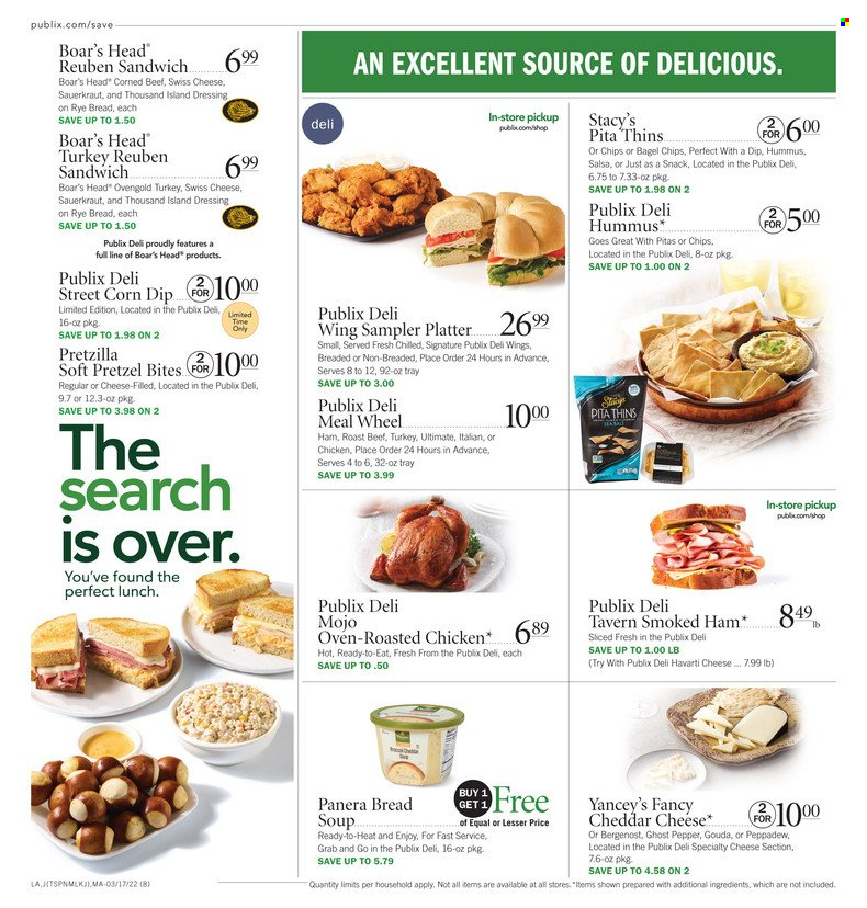 Publix ad - 03/17/2022 - 03/23/2022. Page 8
