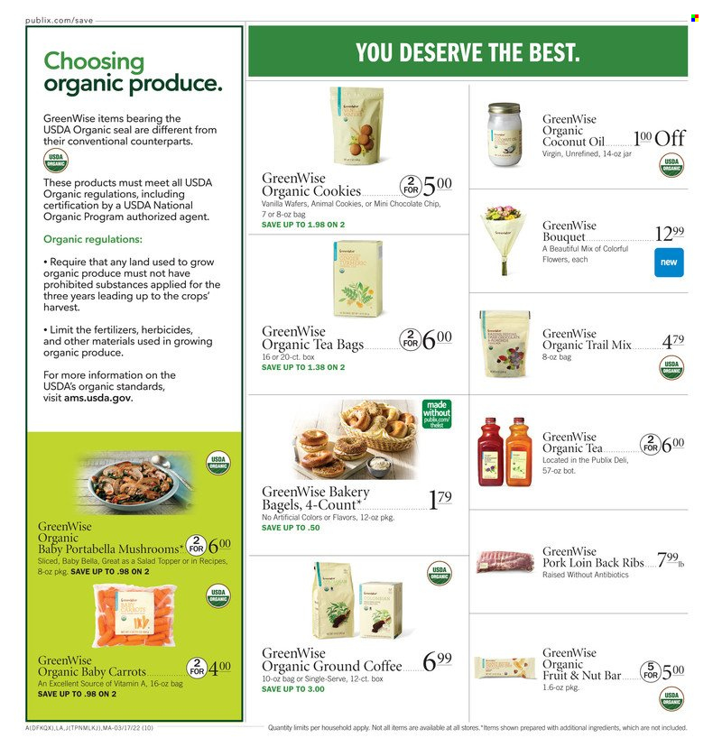 Publix ad - 03/17/2022 - 03/23/2022. Page 10