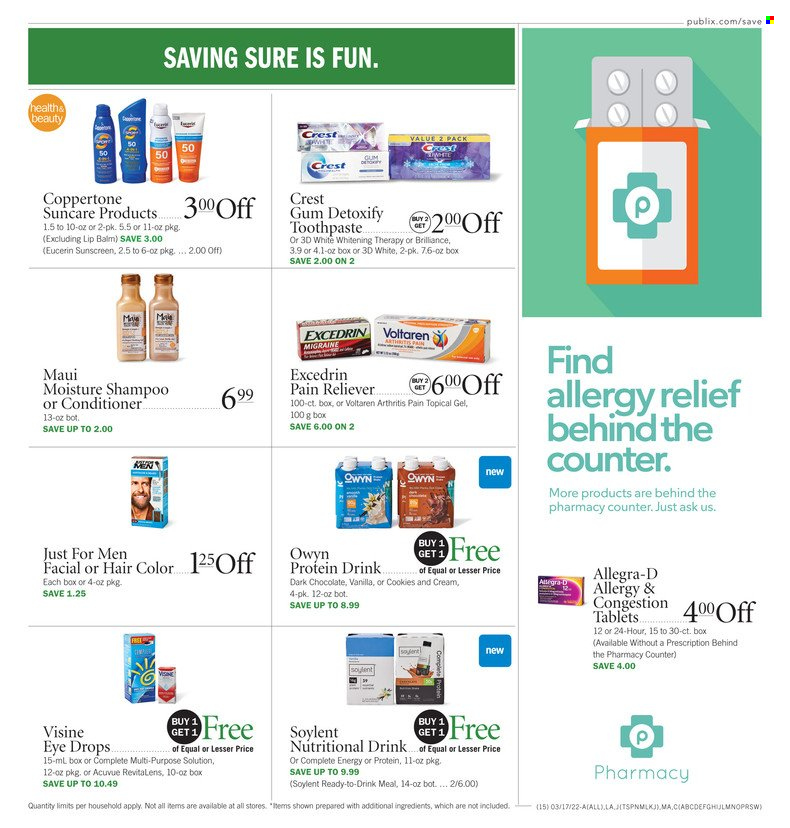 Publix ad - 03/17/2022 - 03/23/2022. Page 15