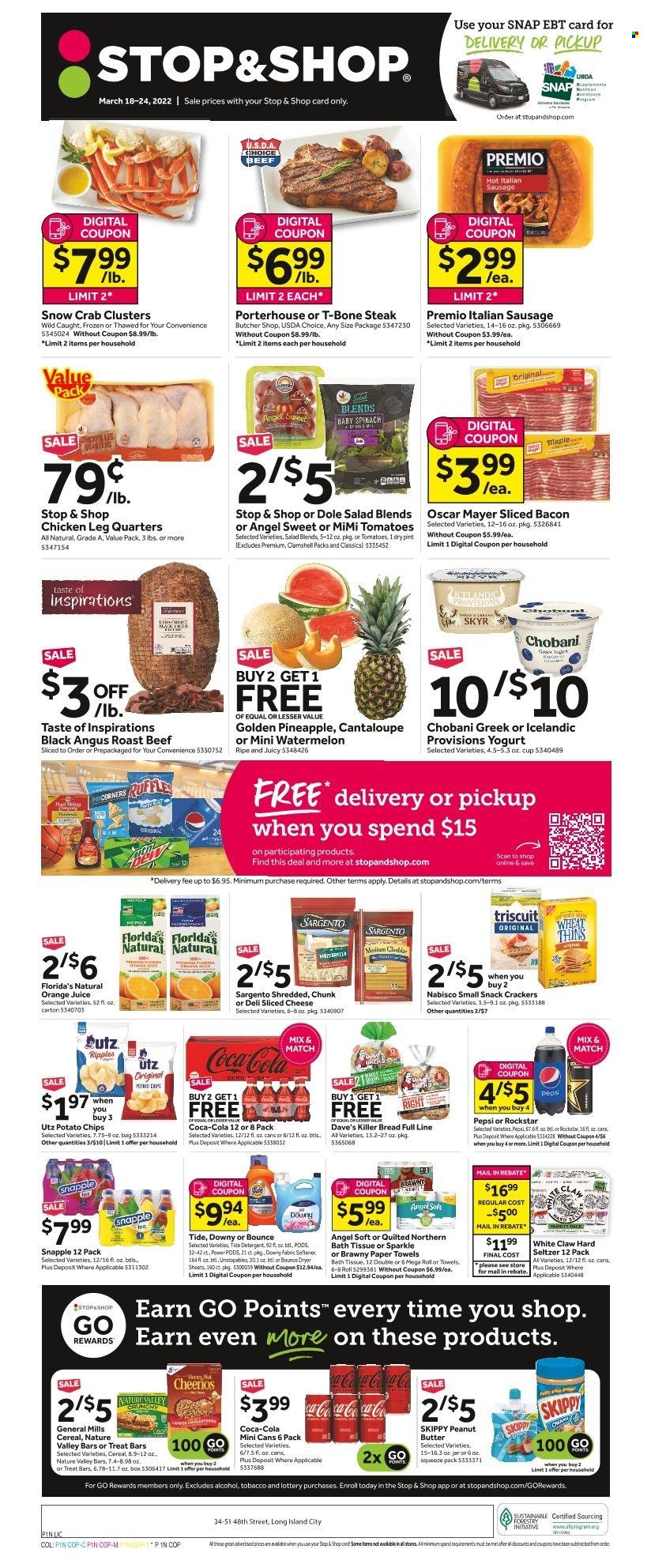 Stop & Shop ad - 03/18/2022 - 03/24/2022. Page 1