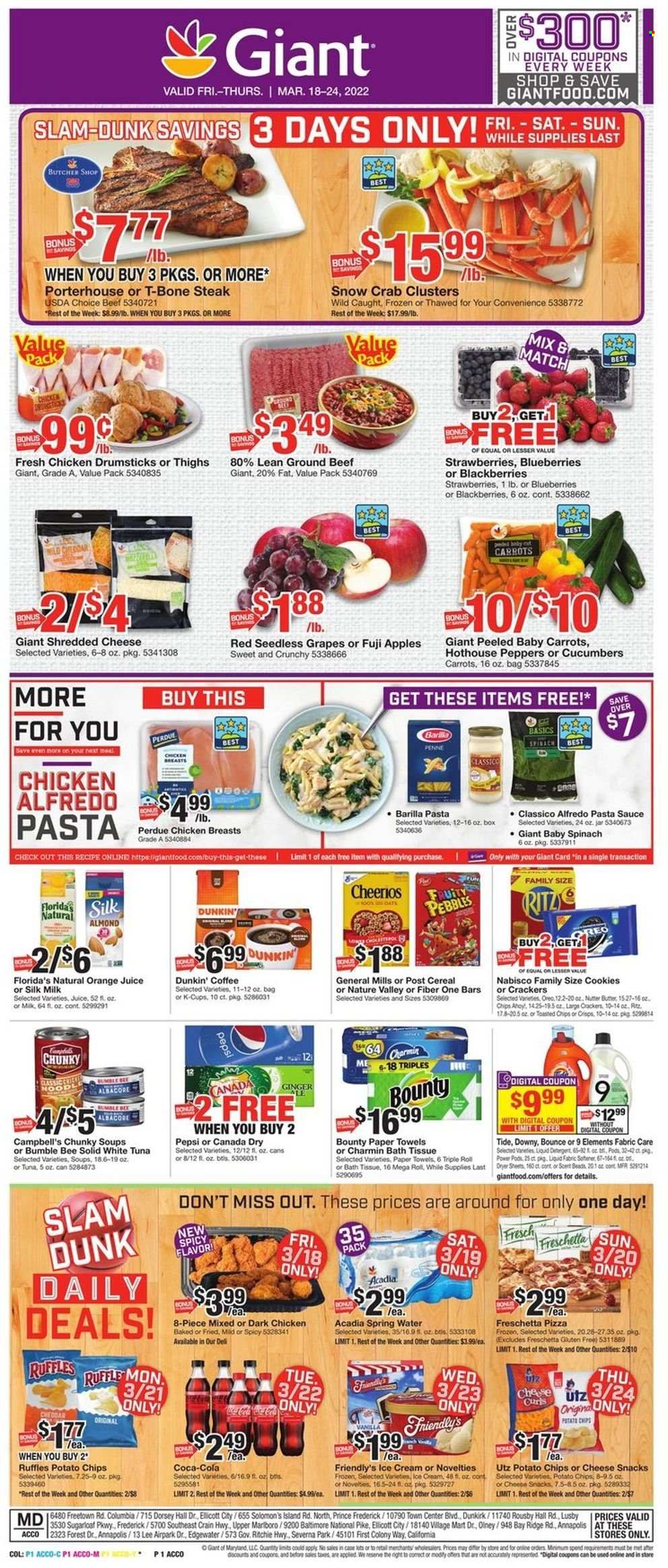Giant Food ad - 03/18/2022 - 03/24/2022. Page 1