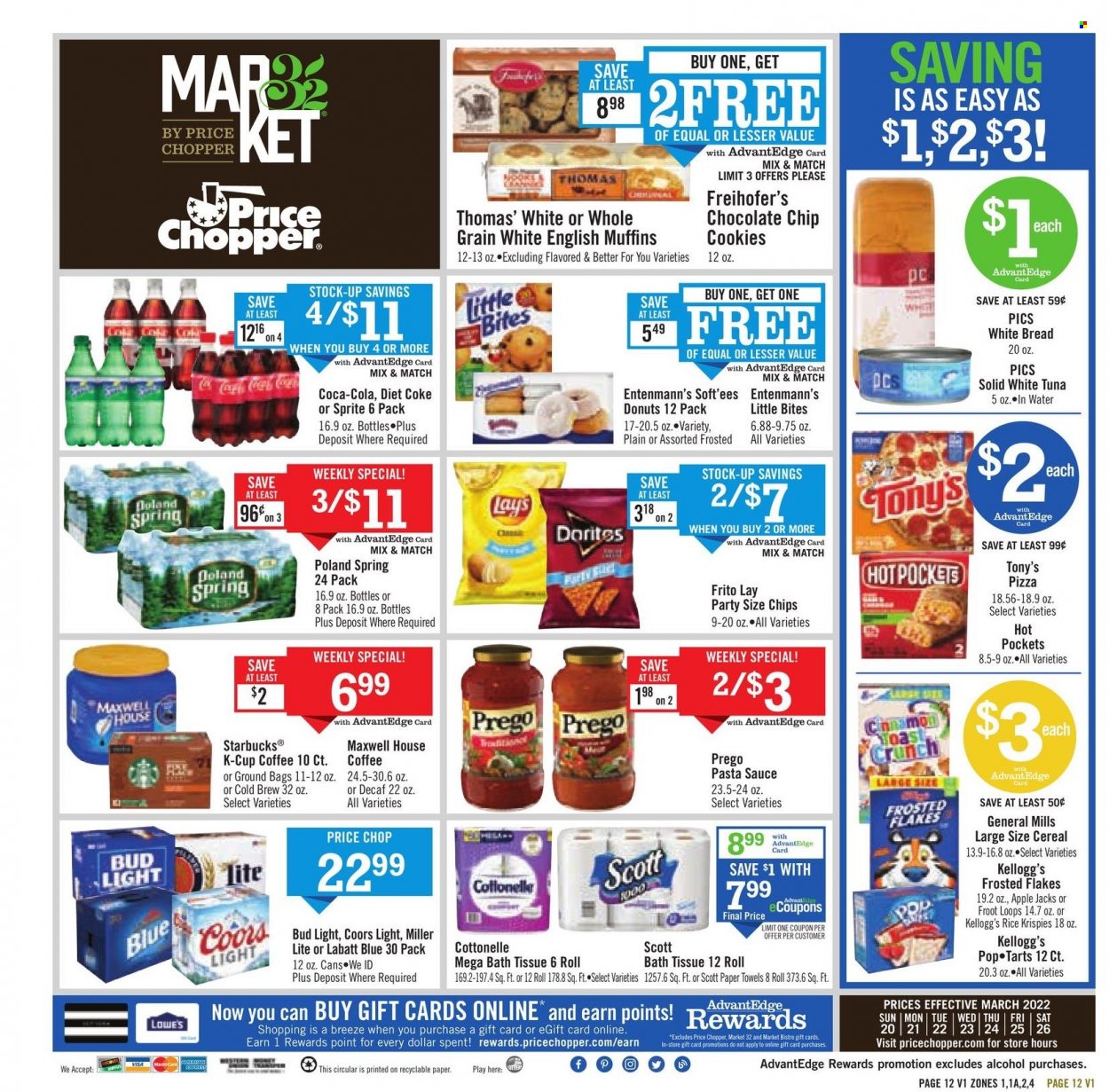 Price Chopper ad - 03/20/2022 - 03/26/2022. Page 12