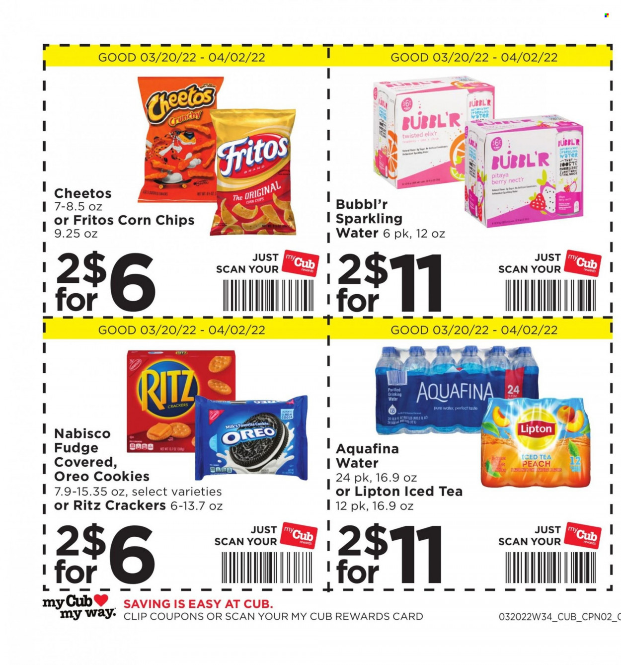 Cub Foods ad - 03/20/2022 - 04/02/2022. Page 3