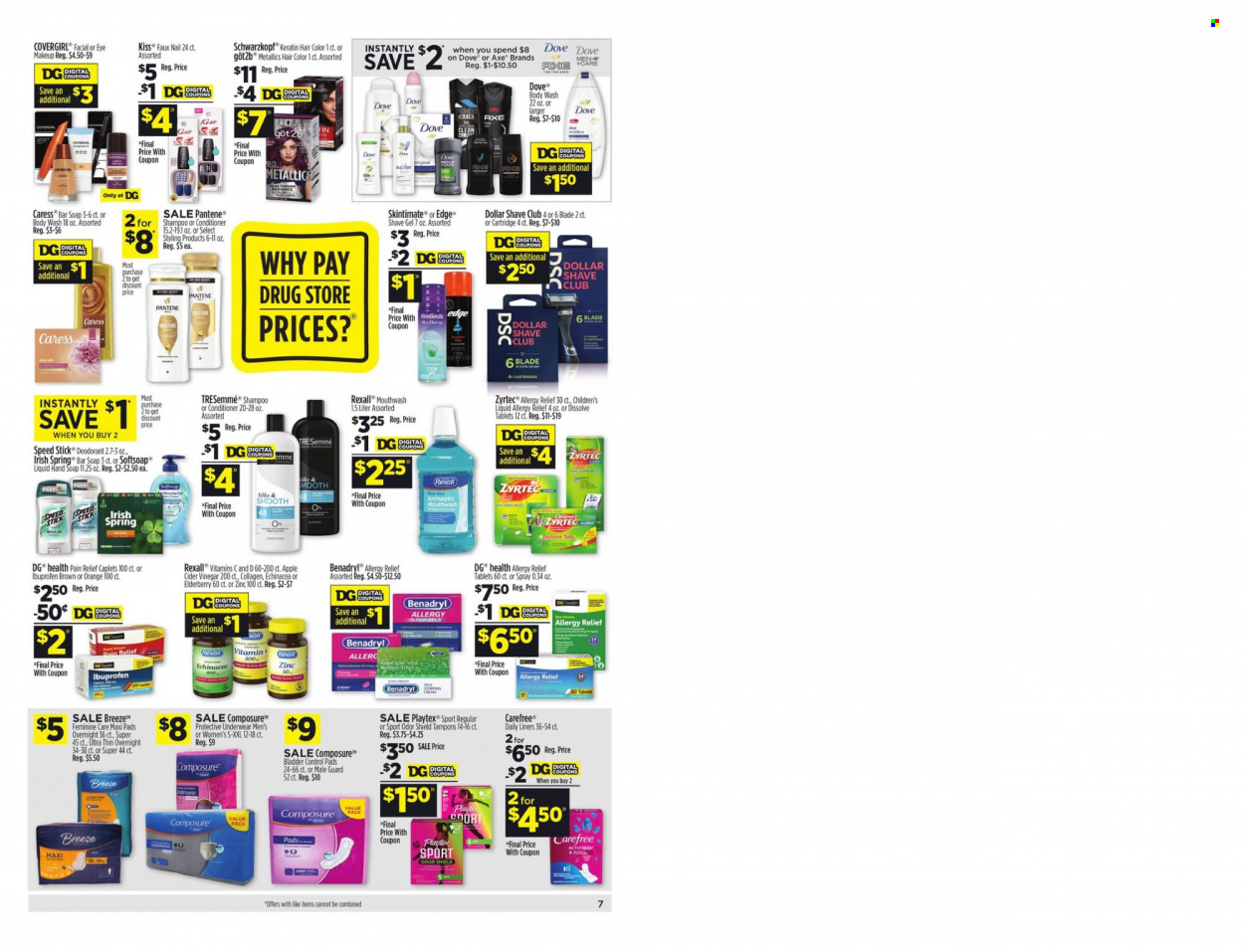 Dollar General ad - 03/20/2022 - 03/26/2022. Page 7