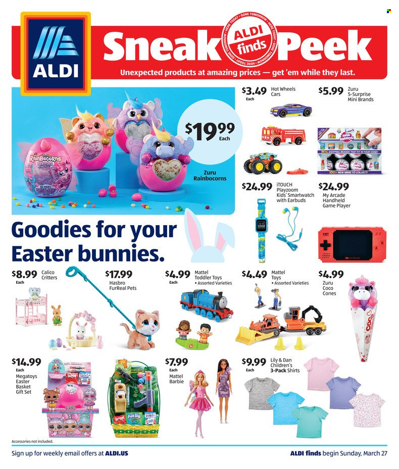 ALDI ad - 03/27/2022 - 04/02/2022. Page 1