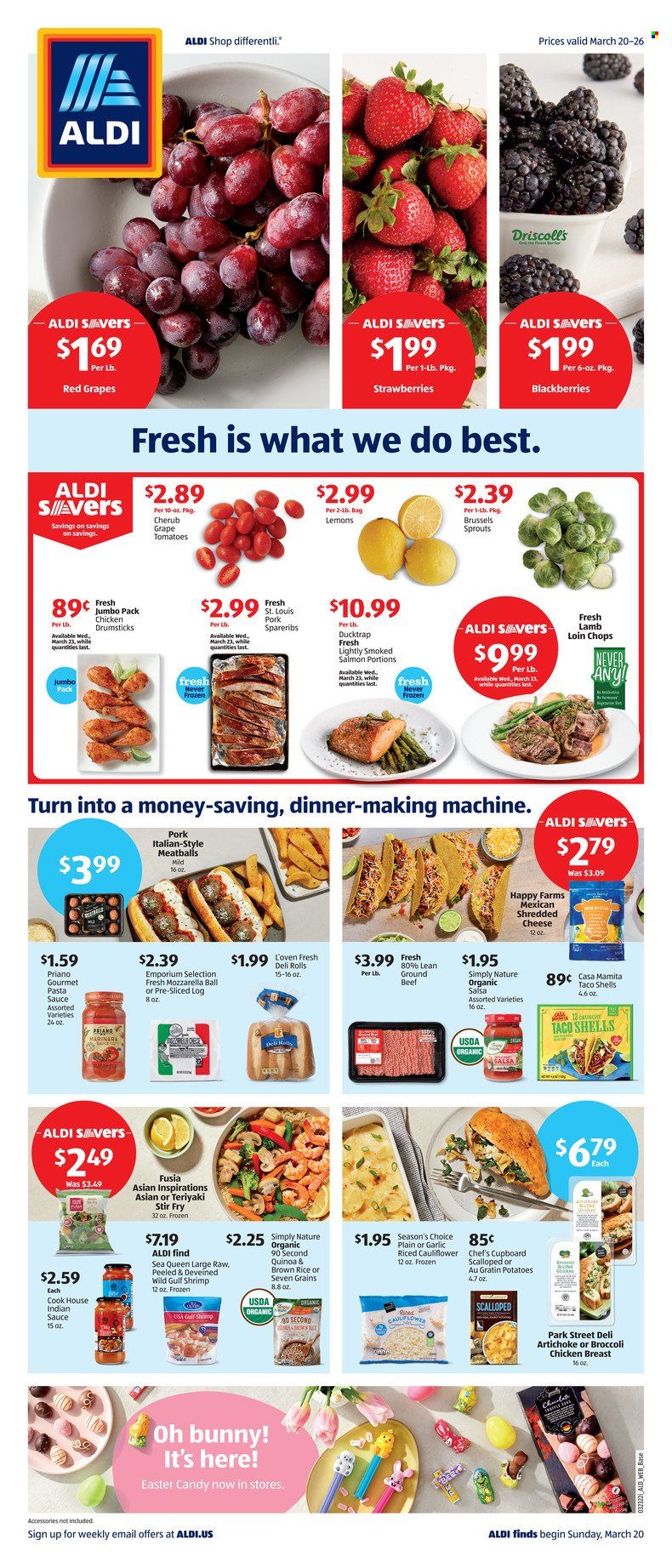 ALDI ad - 03/20/2022 - 03/26/2022. Page 1