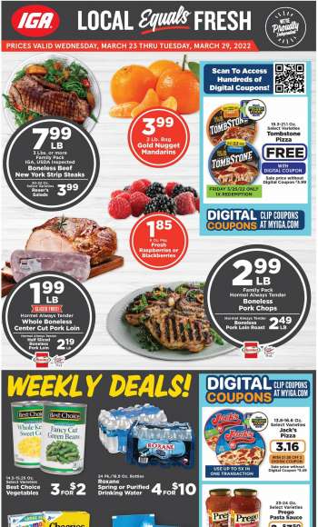 IGA Flyer - 03/23/2022 - 03/29/2022.