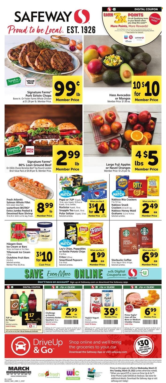 Safeway ad - 03/23/2022 - 03/29/2022. Page 1