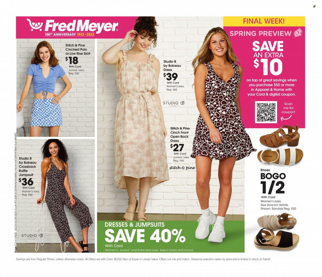 Fred Meyer ad - 03/23/2022 - 03/29/2022. Page 1
