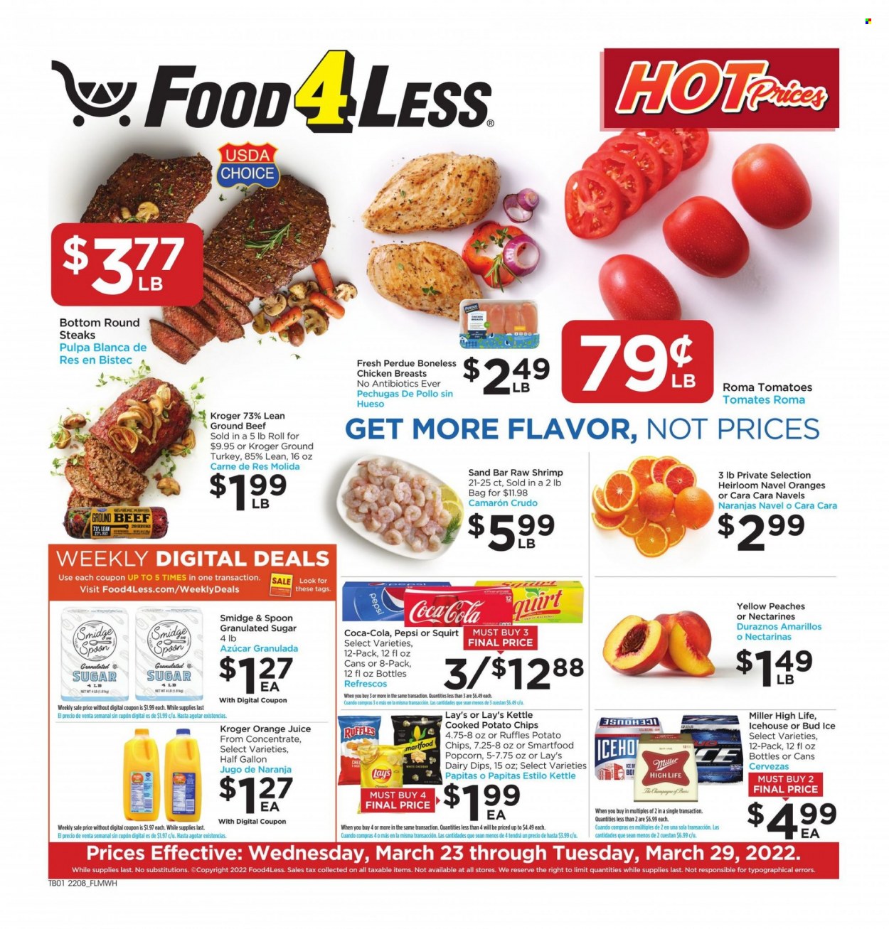 Food 4 Less ad - 03/23/2022 - 03/29/2022. Page 1