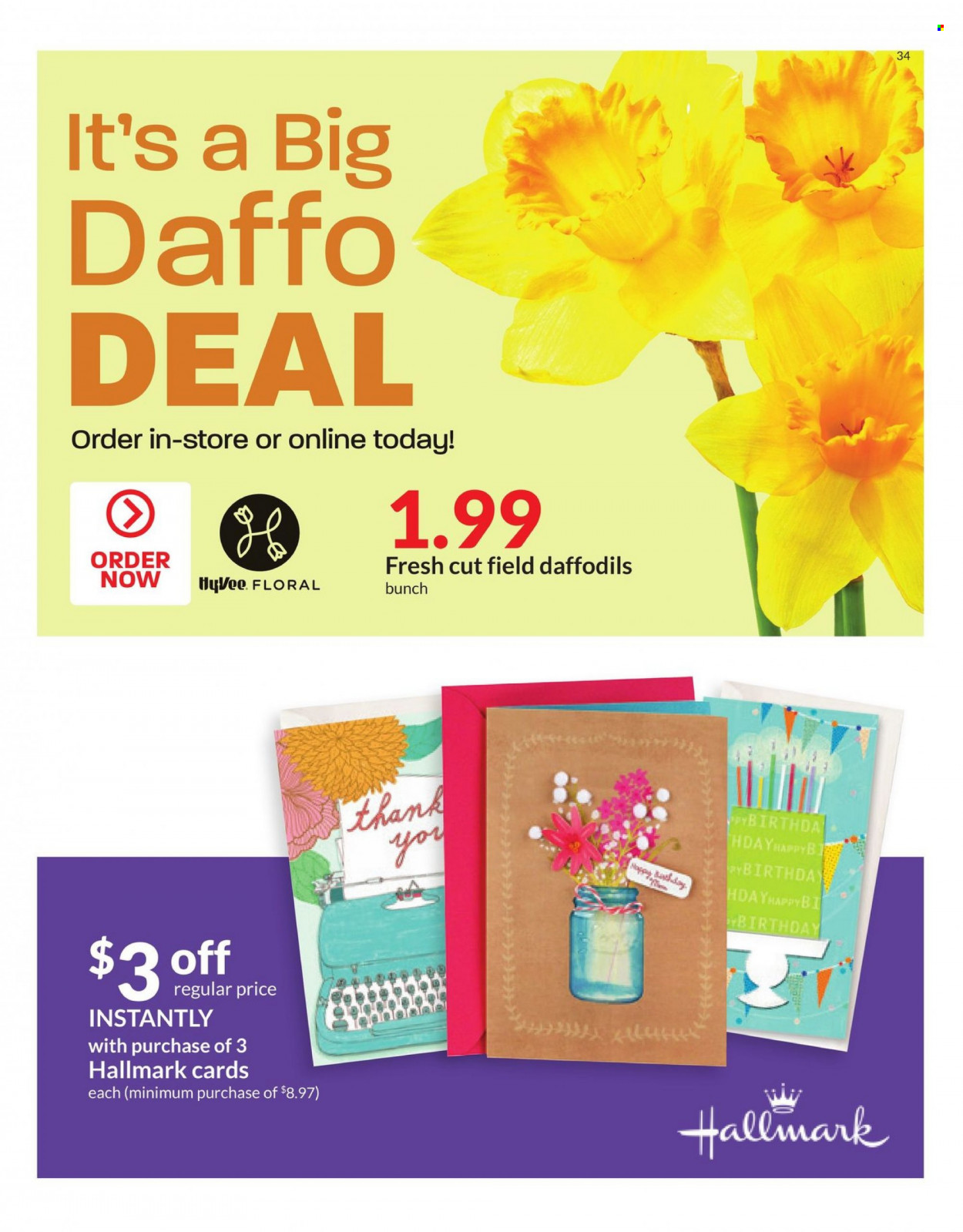 Hy-Vee ad - 03/23/2022 - 03/29/2022. Page 34