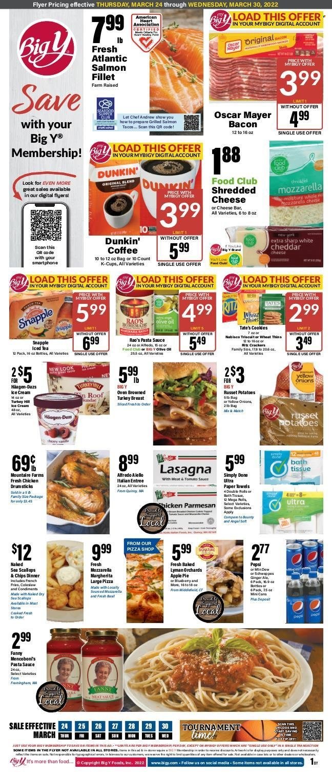Big Y ad - 03/24/2022 - 03/30/2022. Page 1