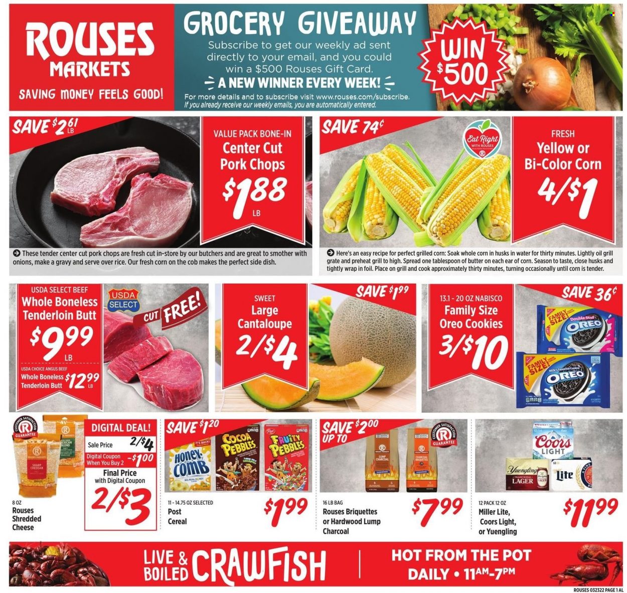 Rouses Markets ad - 03/23/2022 - 03/30/2022. Page 1