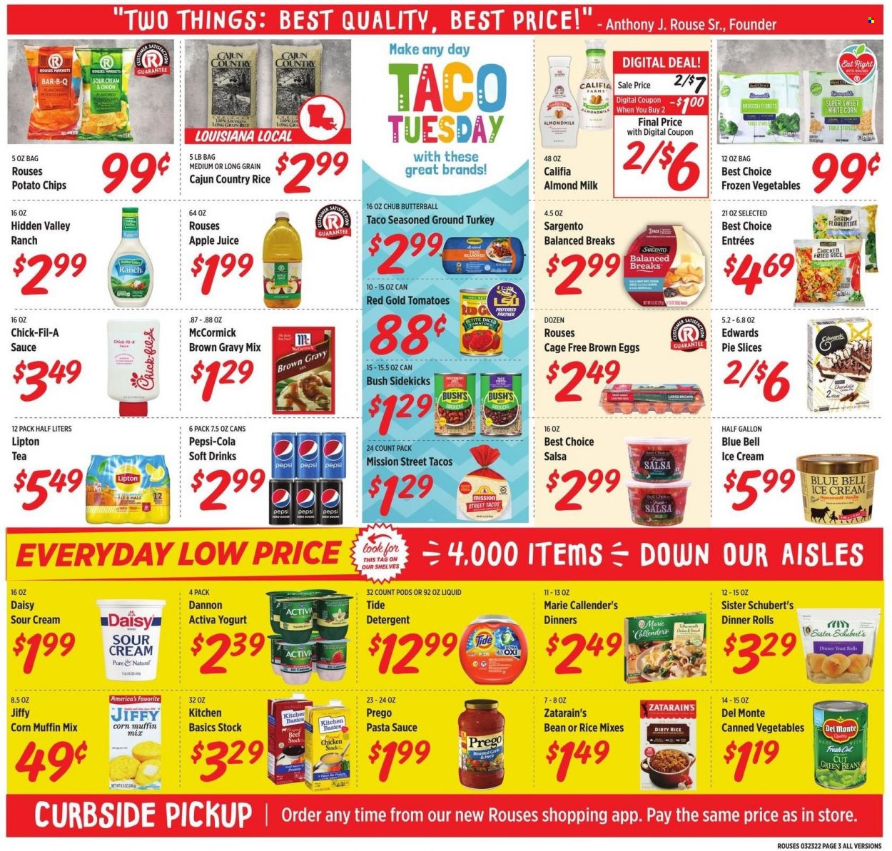 Rouses Markets ad - 03/23/2022 - 03/30/2022. Page 3