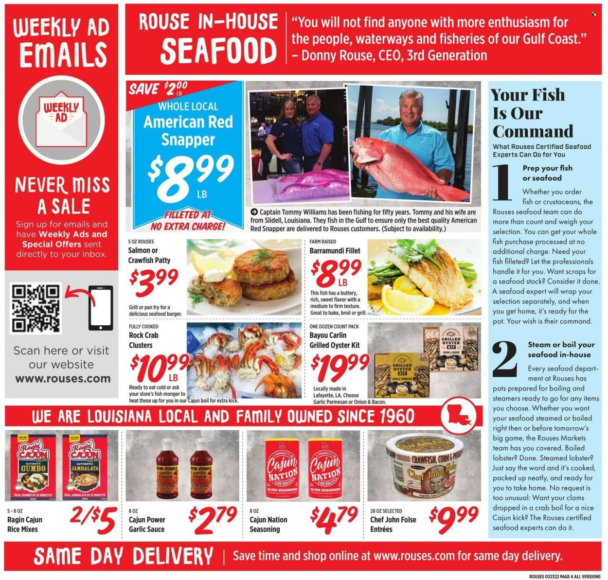 Rouses Markets ad - 03/23/2022 - 03/30/2022. Page 4