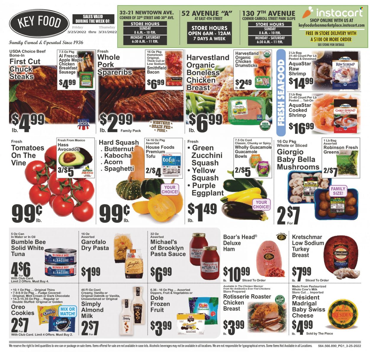 Key Food ad - 03/25/2022 - 03/31/2022. Page 1