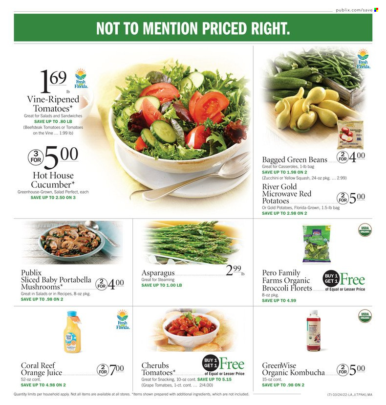 Publix ad - 03/24/2022 - 03/30/2022. Page 7