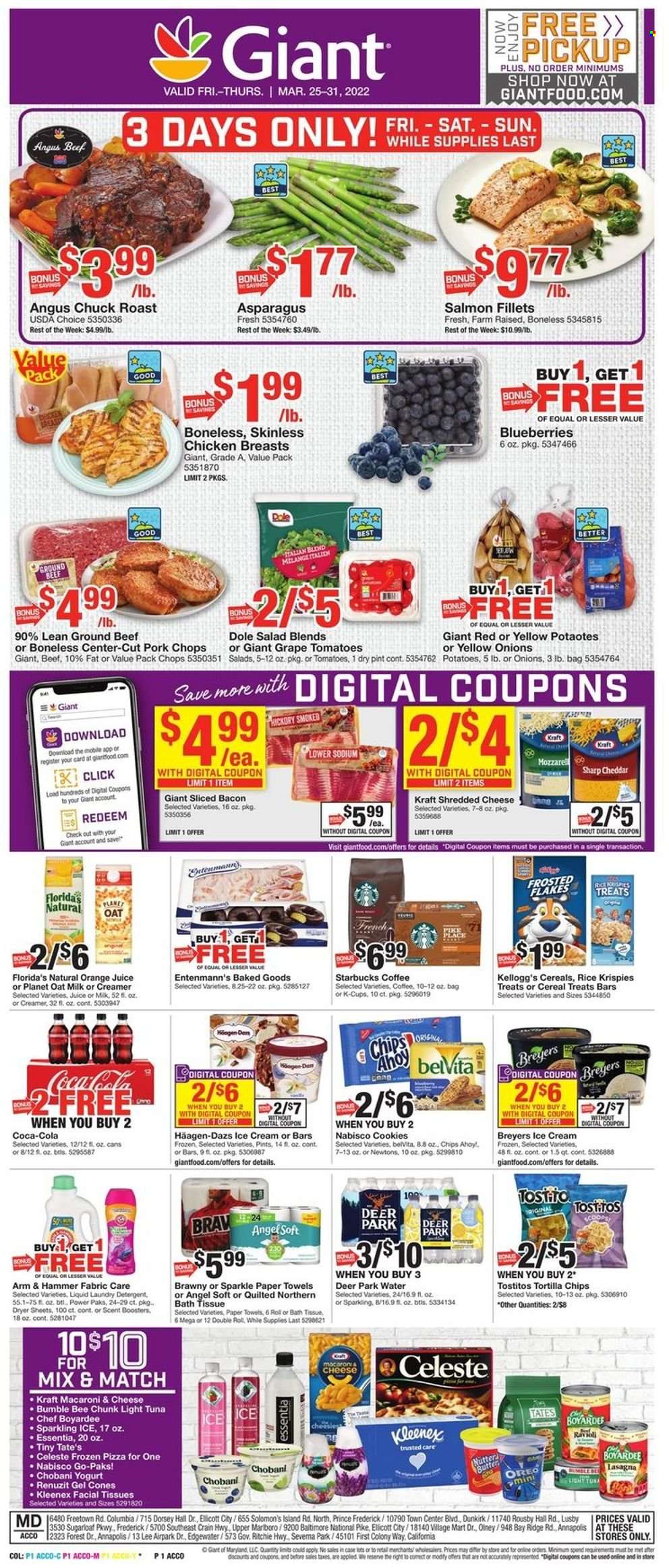 Giant Food ad - 03/25/2022 - 03/31/2022. Page 1