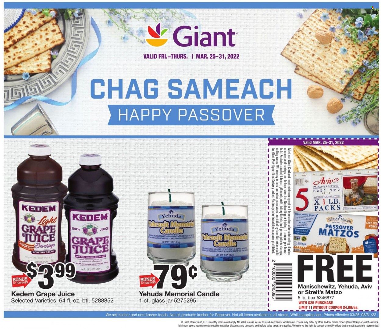 Giant Food ad - 03/25/2022 - 03/31/2022. Page 10