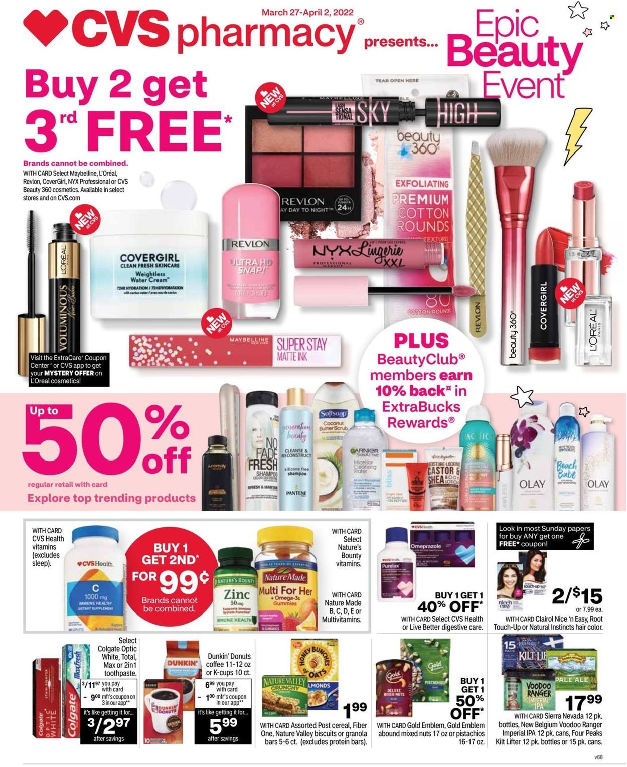 CVS Pharmacy ad - 03/27/2022 - 04/02/2022. Page 1