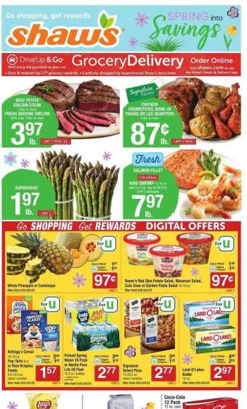 Shaw’s Flyer - 03/25/2022 - 03/31/2022.