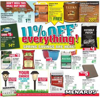 Menards Flyer - 03/24/2022 - 04/02/2022.