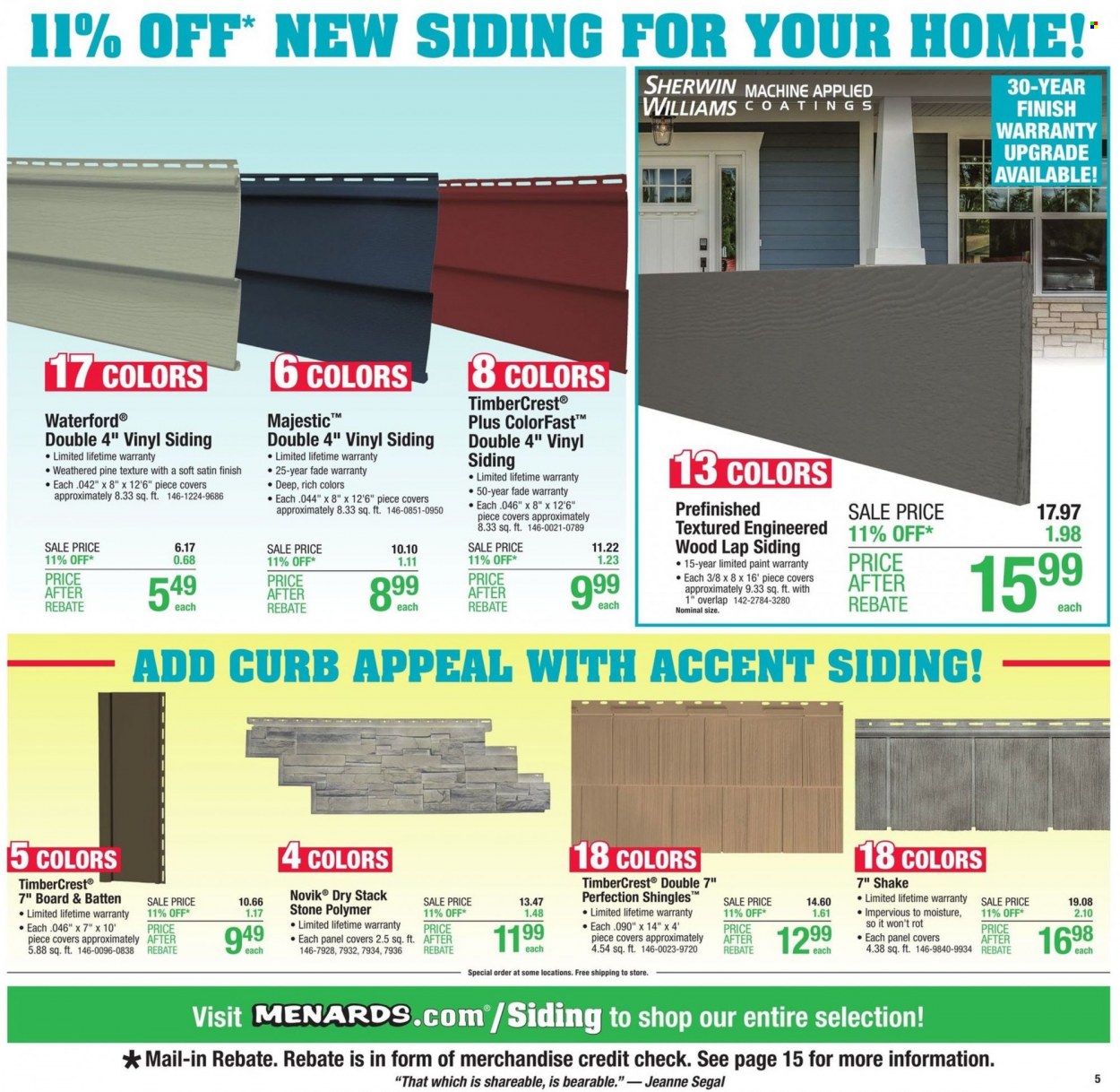 Menards ad - 03/24/2022 - 04/02/2022. Page 6