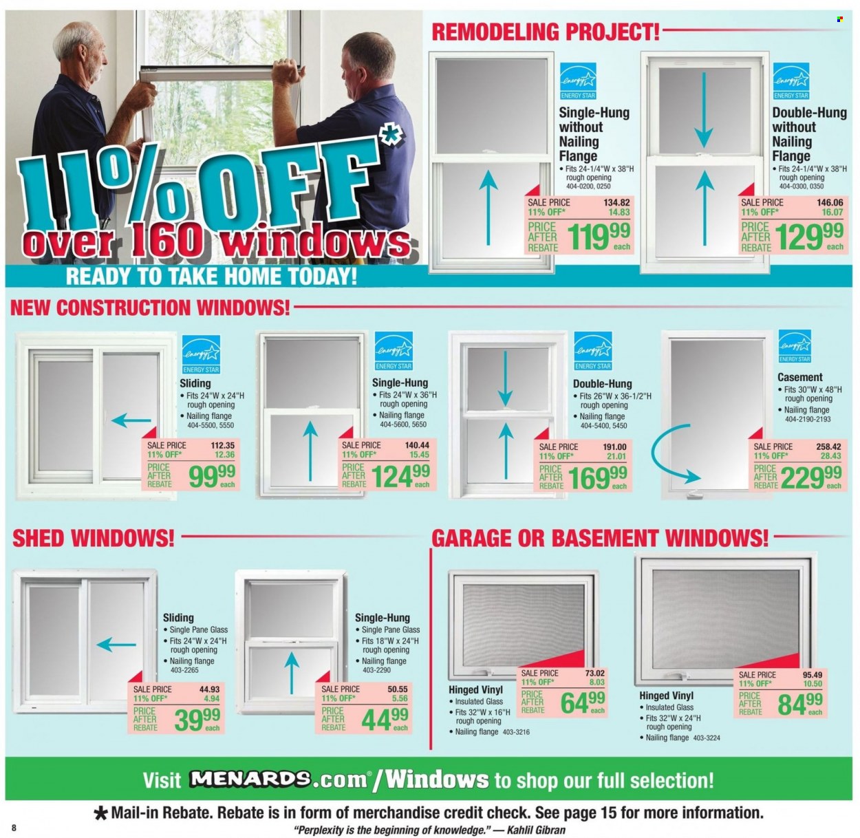 Menards ad - 03/24/2022 - 04/02/2022. Page 9
