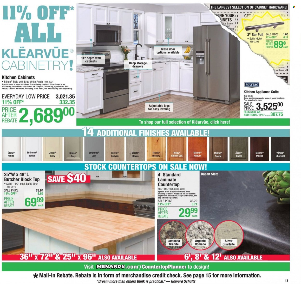 Menards ad - 03/24/2022 - 04/02/2022. Page 14