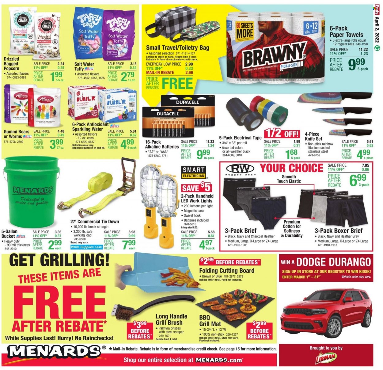 Menards ad - 03/24/2022 - 04/02/2022. Page 19