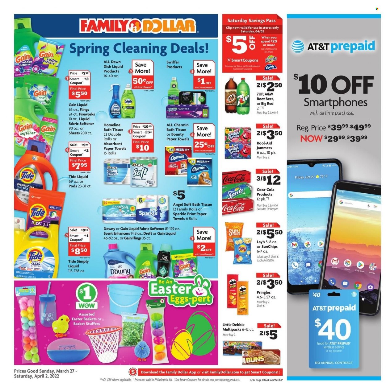 Family Dollar ad - 03/27/2022 - 04/02/2022. Page 1