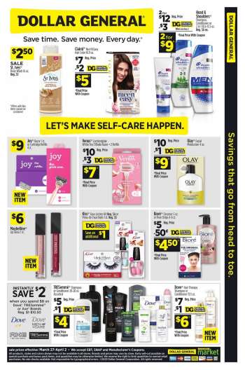 Dollar General Flyer - 03/27/2022 - 04/02/2022.