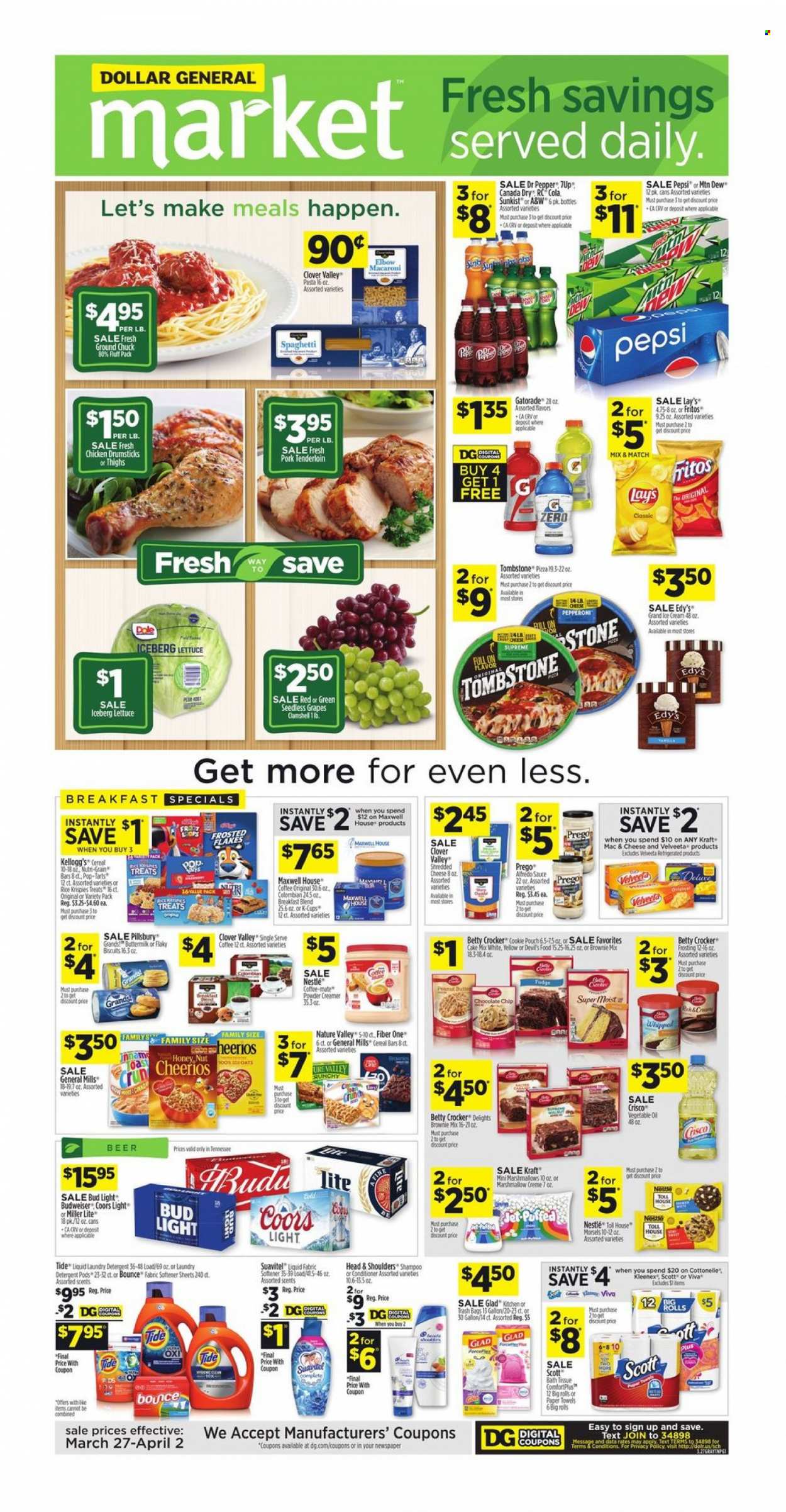 Dollar General ad - 03/27/2022 - 04/02/2022. Page 1