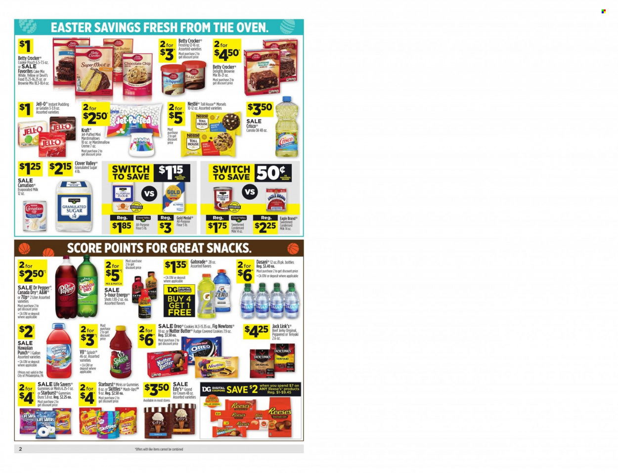Dollar General ad - 03/27/2022 - 04/02/2022. Page 2