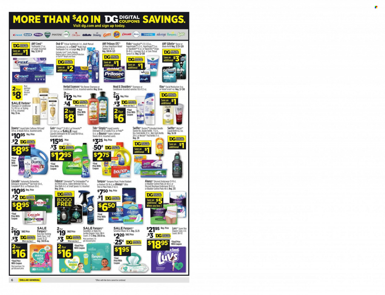 Dollar General ad - 03/27/2022 - 04/02/2022. Page 6