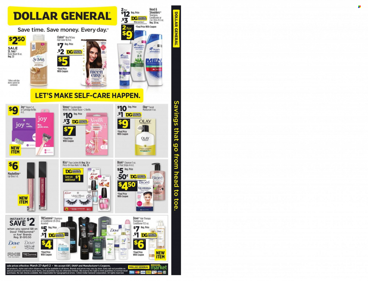 Dollar General ad - 03/27/2022 - 04/02/2022. Page 9
