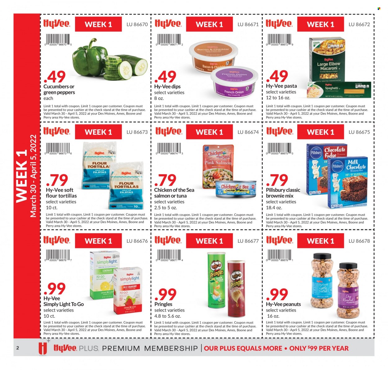 Hy-Vee ad - 03/30/2022 - 04/26/2022. Page 2