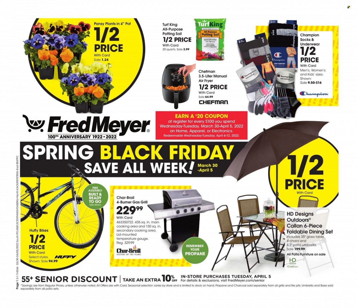Fred Meyer ad - 03/30/2022 - 04/05/2022. Page 1