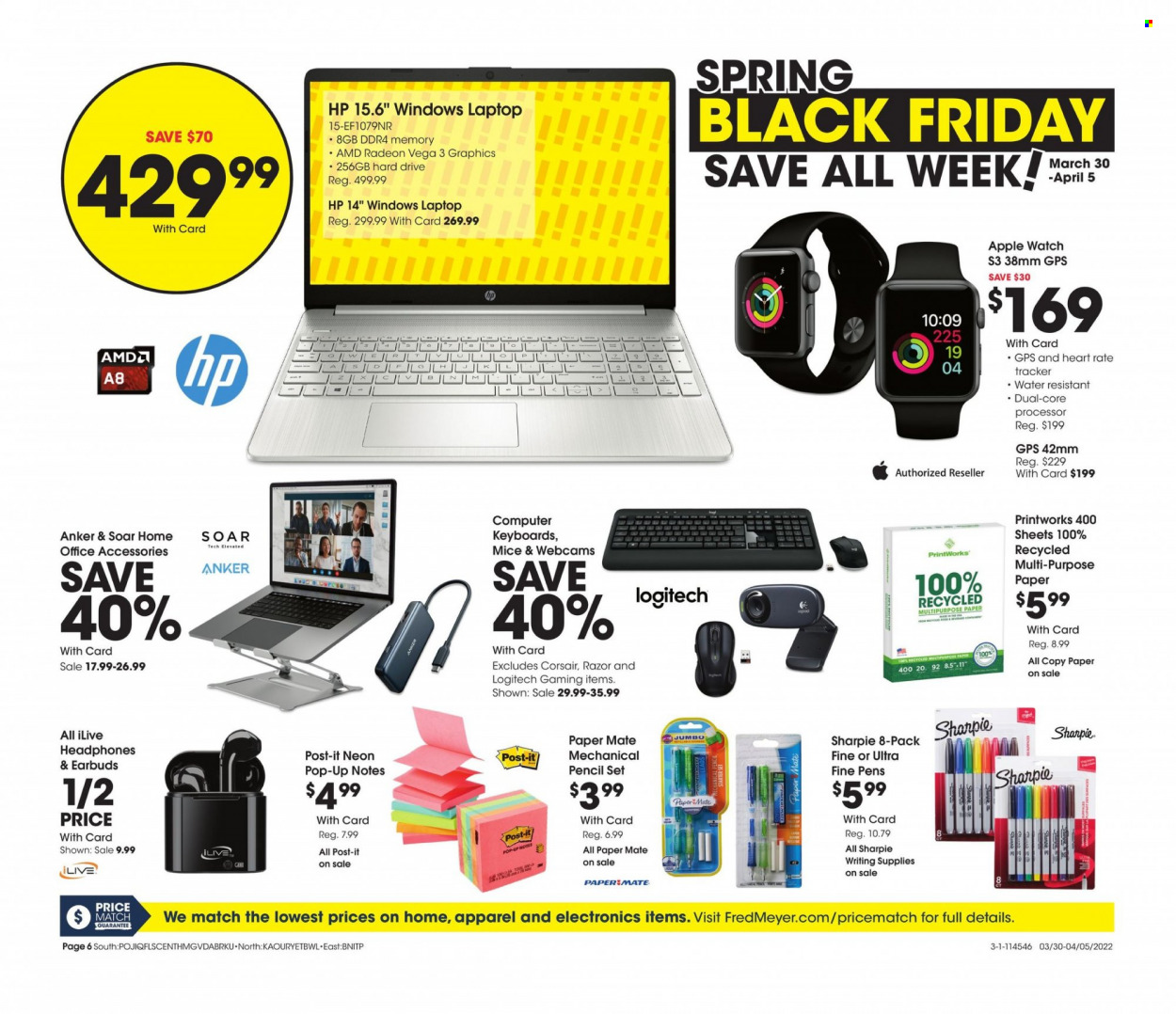 Fred Meyer ad - 03/30/2022 - 04/05/2022. Page 6