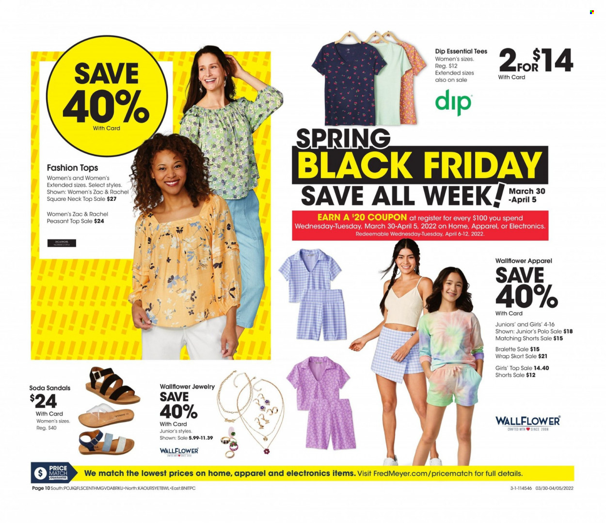 Fred Meyer ad - 03/30/2022 - 04/05/2022. Page 10