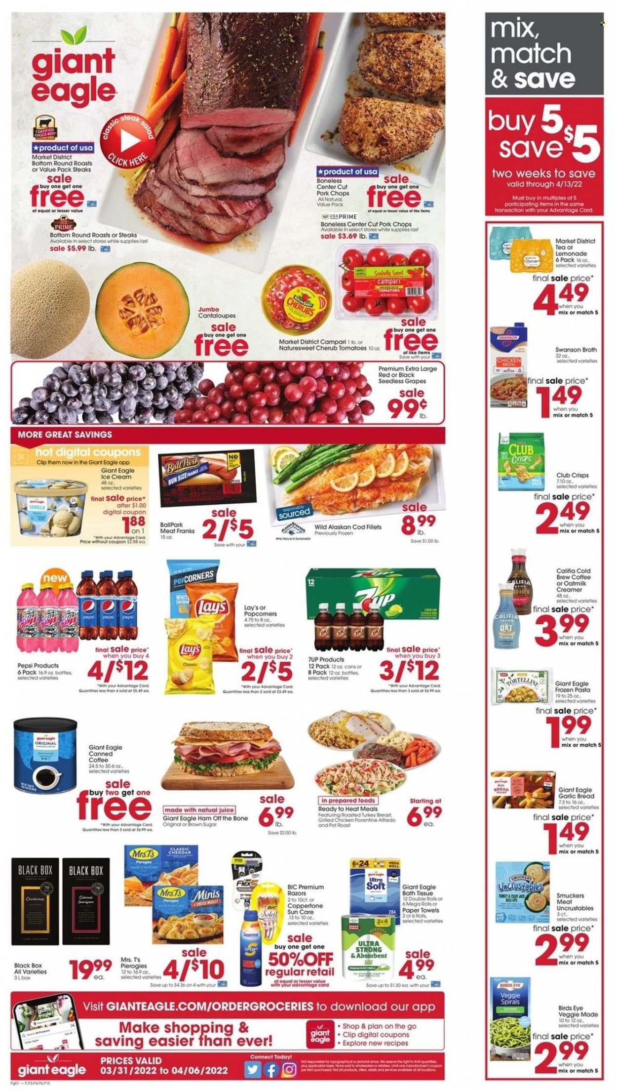 Giant Eagle ad - 03/31/2022 - 04/06/2022. Page 1