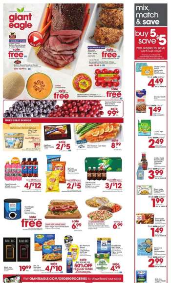 Giant Eagle Flyer - 03/31/2022 - 04/06/2022.